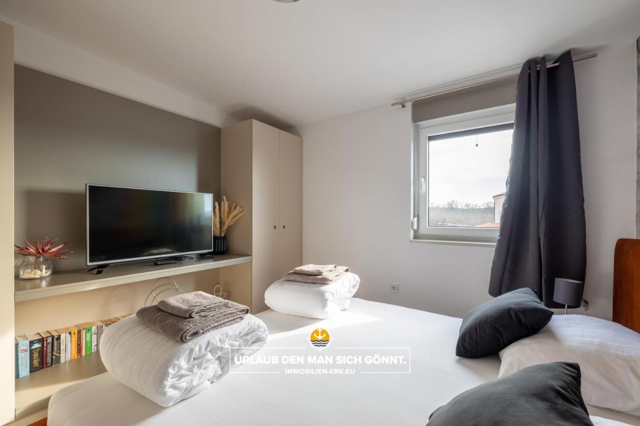 Apartmán Penthouse Panorama Deluxe In Malinska Exteriér fotografie