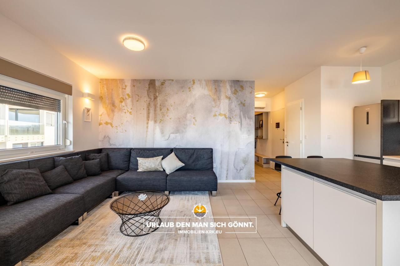 Apartmán Penthouse Panorama Deluxe In Malinska Exteriér fotografie