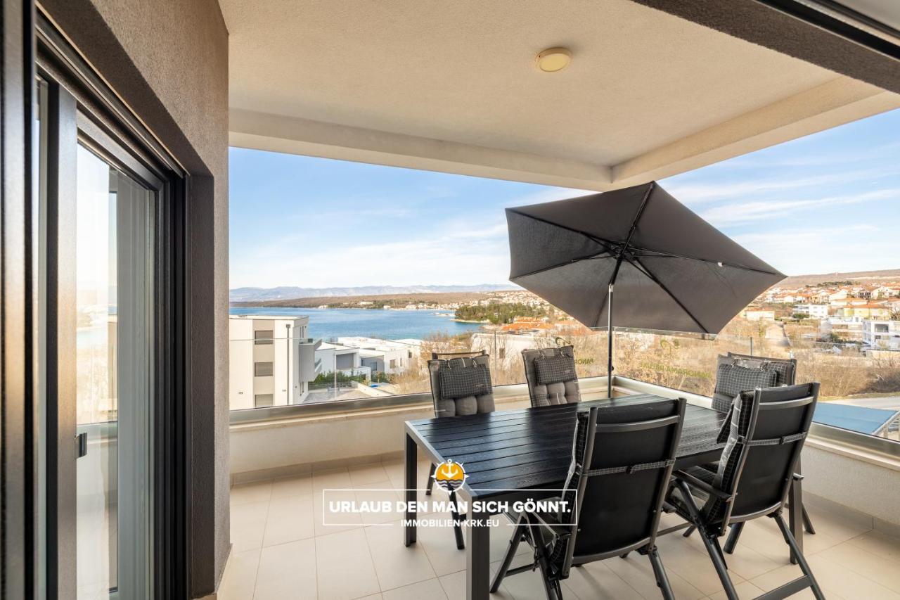 Apartmán Penthouse Panorama Deluxe In Malinska Exteriér fotografie