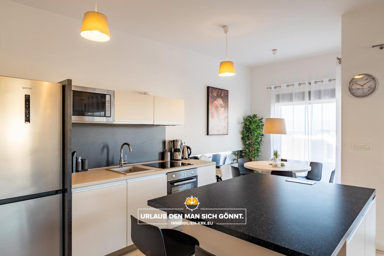 Apartmán Penthouse Panorama Deluxe In Malinska Exteriér fotografie