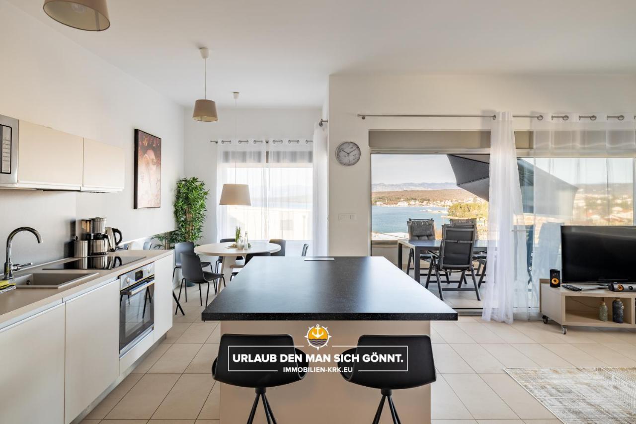 Apartmán Penthouse Panorama Deluxe In Malinska Exteriér fotografie