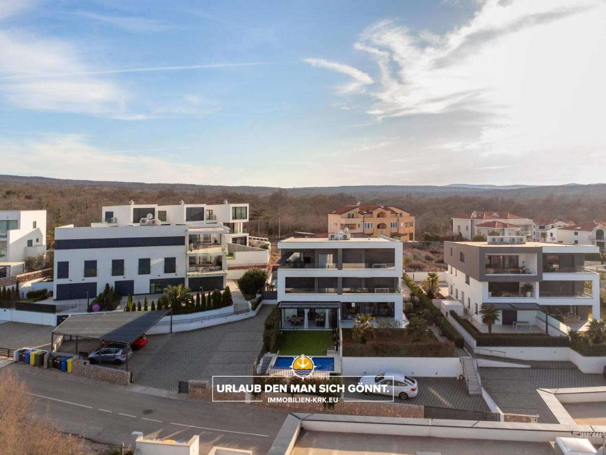 Apartmán Penthouse Panorama Deluxe In Malinska Exteriér fotografie
