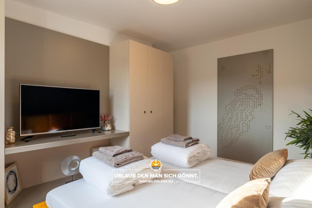 Apartmán Penthouse Panorama Deluxe In Malinska Exteriér fotografie