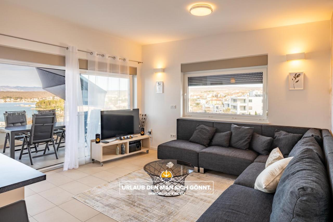 Apartmán Penthouse Panorama Deluxe In Malinska Exteriér fotografie