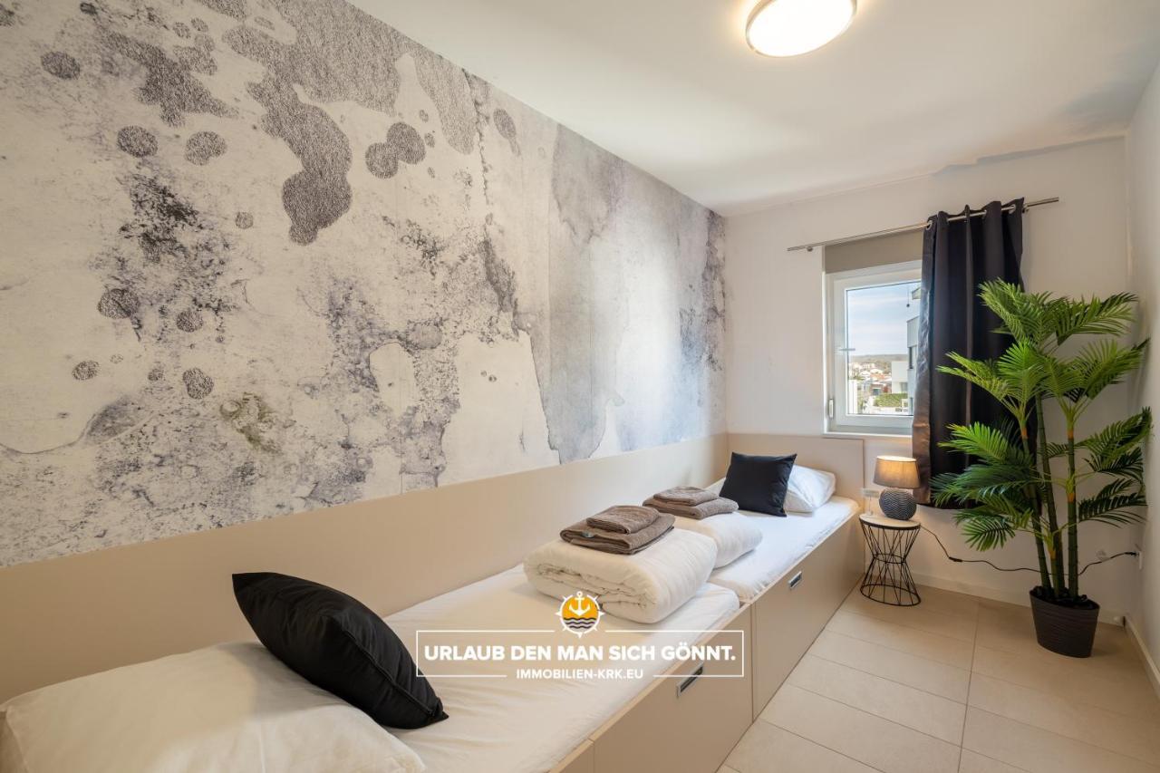 Apartmán Penthouse Panorama Deluxe In Malinska Exteriér fotografie